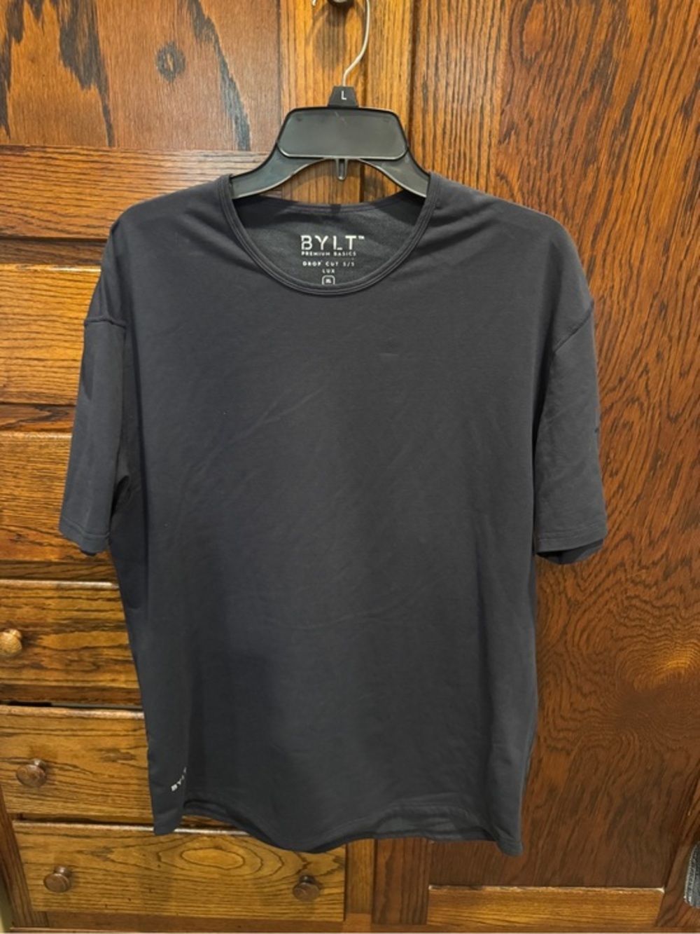 BYLT Basics Black Short Sleeve Crewneck T-Shirt